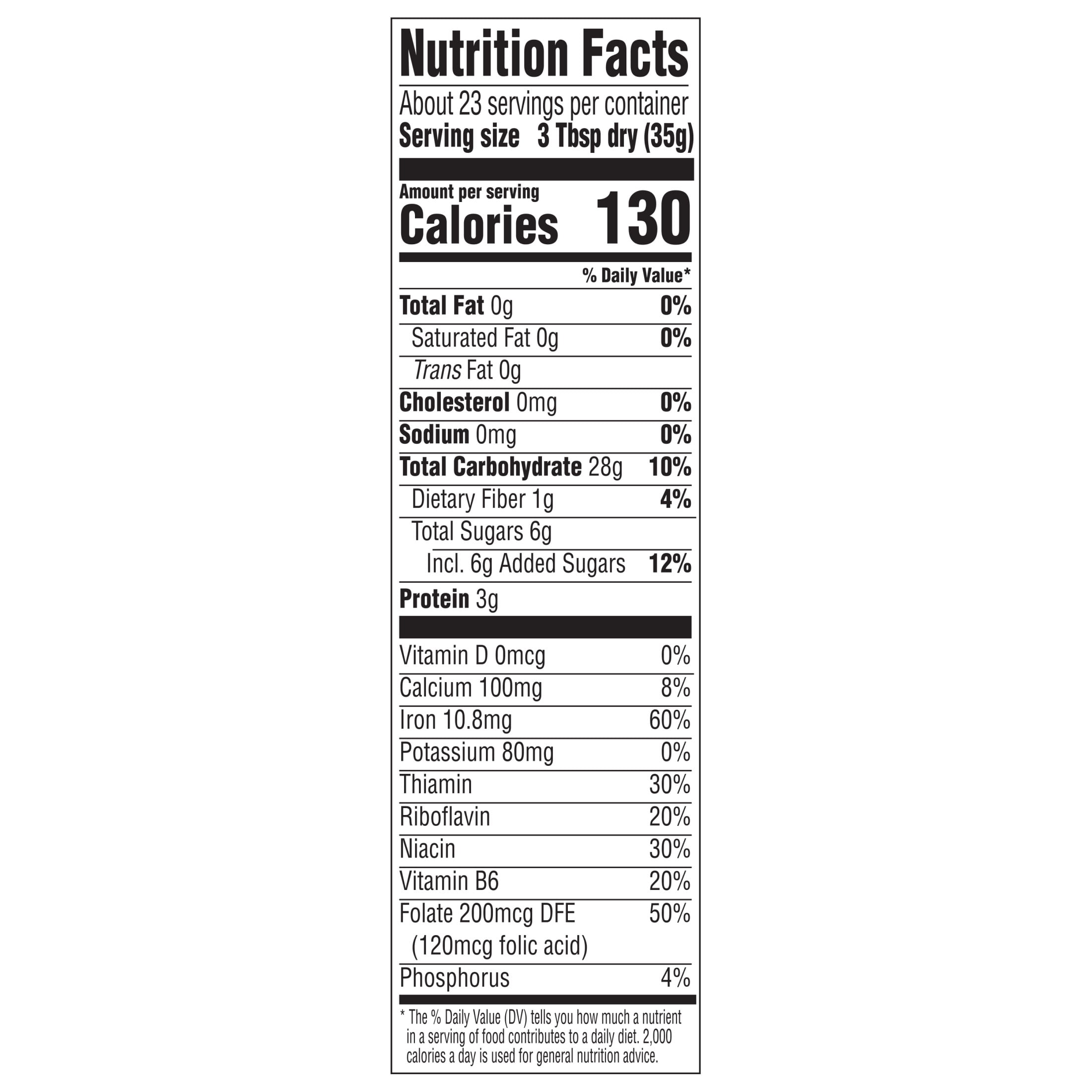 Malt-O-Meal Chocolate Hot Wheat Cereal, Quick Breakfast, Iron & Folate, 28 oz Box