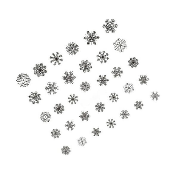 Christmas Snowflakes Nail Stickers Flower Nail Wraps Art decal Snowflakes nail wrap Decals Tatoos Party Manicure Tool