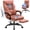 Black with Footrest, variant on ATHOPE Leather Office Chair 400Lbs, Executive Office Chair with Footrest High Back Support, Big and Tall Ergonomic Desk Chair, Adjustment Computer Chair 360°Swivel Free, Black