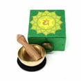 thumbnail image 1 of Mini Meditation Bowl Box 2 inches Heart Chakra DZI, 1 of 3