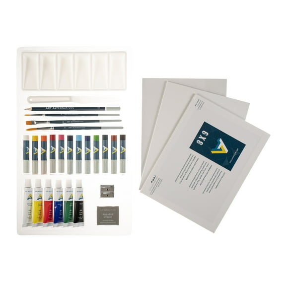 Art Alternatives Get Started Oil Paint Set, 29-Piece Oil Set