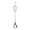 Silver, variant on 6 Pack 304 Stainless Steel Music Note Spoons | Creative Guitar Shaped, Leaf, and Cat Stirring Spoons - Ideal for Coffee, Tea, Desserts, and Milkshakes