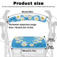 thumbnail image 6 of HELLHERO Washable Seat & Back Covers and Walker Rollator Seat Back Cover Non-Slip Cover & Easy to Clean and Elderly Daisies Bees, 6 of 7