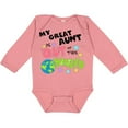 thumbnail image 3 of Inktastic My Great Aunt is out of This World Boys or Girls Long Sleeve Baby Bodysuit, 3 of 5