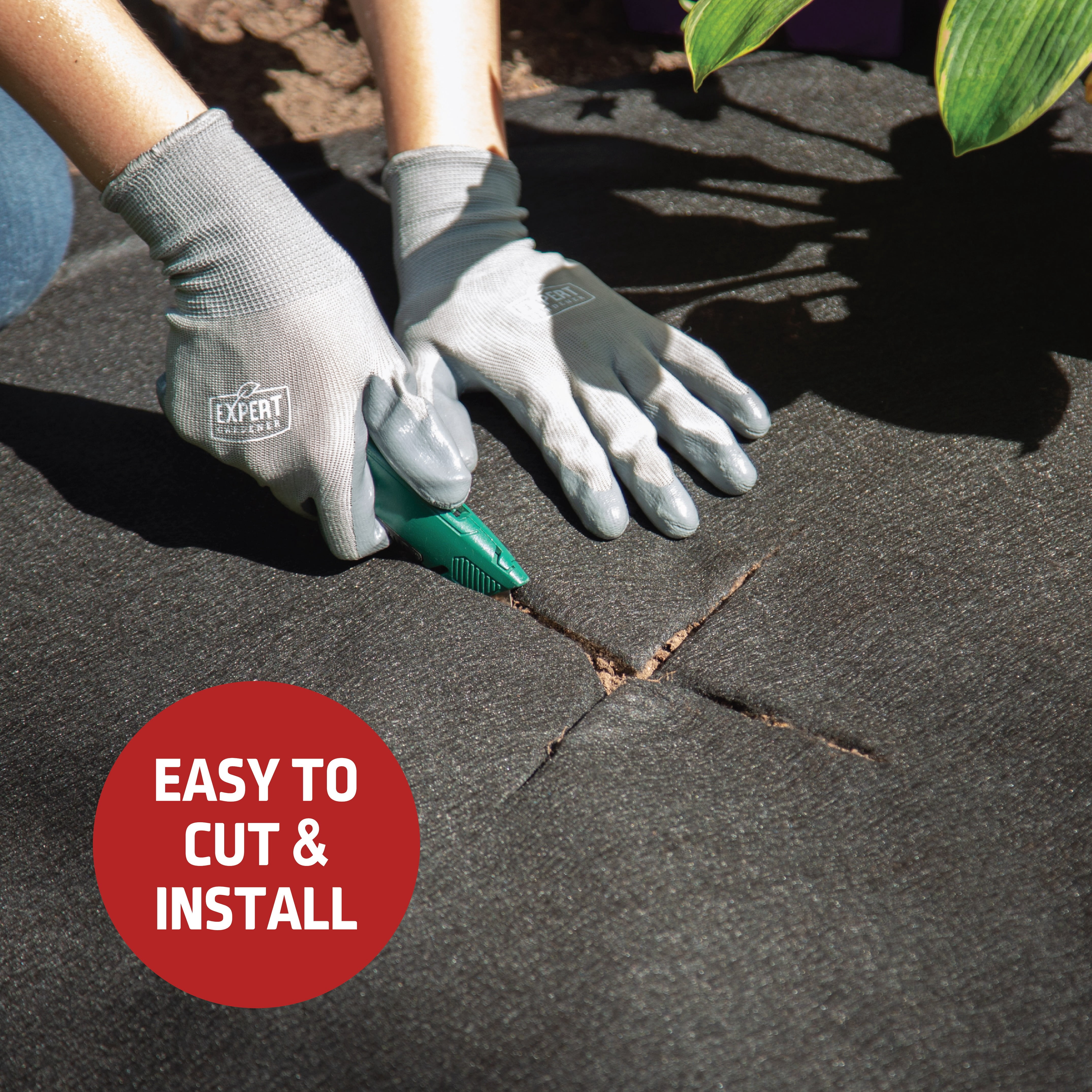 Expert Gardener 3' x 100' Ultimate Landscape Weed Control and Hardscape Stabilizer Fabric