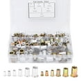 thumbnail image 2 of Herwey Écrou à Sertir, 300pcs Écrou à Sertir en Acier au Carbone Fileté Insert Kit Assortiment avec 6 Spécifications, 2 of 8