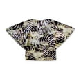thumbnail image 2 of JM Collection Womens Petite Printed Blouse;P/XL, 2 of 3