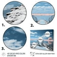 thumbnail image 3 of Designart "Pier of Dreams Turquoise Lakehouse Serenity IV" Nautical & Beach Floater Framed Canvas Wall Art, 3 of 7