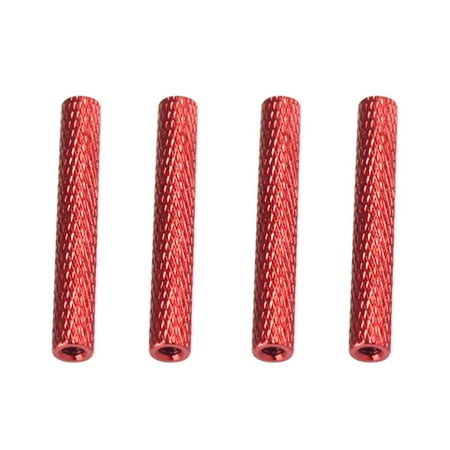 

4 Pieces Aluminum Alloy Separator Column Spacer Pillar For RC Plane M3x30mm