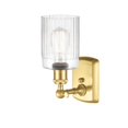 thumbnail image 6 of 516-1W-SG-G342-Innovations Lighting-Hadley - 1 Light Wall Sconce In Art Deco Style-9 Inches Tall and 4.5 Inches Wide-Satin Gold Finish-Clear Glass, 6 of 7