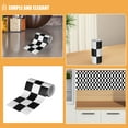 thumbnail image 3 of HOMEMAXS 2 Rolls Checkered Wallpaper Border Peel And Stick Wallpaper Self Adhesive Border Sticker Mirror Frame Border For Bedroom Bathroom Home Wall Decor, 3 of 8