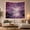 Misty Flower Lake, variant on Cherry Blossoms Above a Misty Mountain Lake, Dreamy Fantasy for Nature Lovers, Floral Wall Art, Housewarming Gift, Tapestry Wall Hanging for Bedroom and Living Room