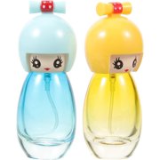 2Pcs Mini Travel Bottles Travel Perfume Sample Bottles Mini Perfume refillable Bottle The Pocket Perfume Portable Perfume Bottle Travel Size Vial Plastic Empty Travel Size Bottles