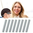 thumbnail image 5 of Homerr Eyeglasses Temple Tips Glasses Grips Sleeves 2/4 Pairs Silicone Eyeglasses Temple Tips Sleeve Non slip Glasses Retainers | Lightweight Soft Ear Sleeves for Sunglasses, 5 of 8