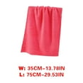 thumbnail image 5 of Clearance Under $5 Boovnll Hand Towels for Bathroom, 13x30" Super Soft & Absorbent Quick Dry Solid Color Coral Velvet Towels, Thicken Microfiber Hand Towels for Hotel, Pool, Spa, Beach, Towels, 5 of 5