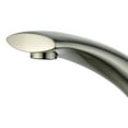 thumbnail image 3 of Bellaterra Home Bilbao Single Handle Bathroom Vanity Faucet with Drain without Overflow in Brushed Nickel, 3 of 4