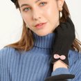 thumbnail image 4 of Gants Chauds Hiver Femme avec Doigts Sensibles, Gants Coupe-Vent en Suède, 4 of 5
