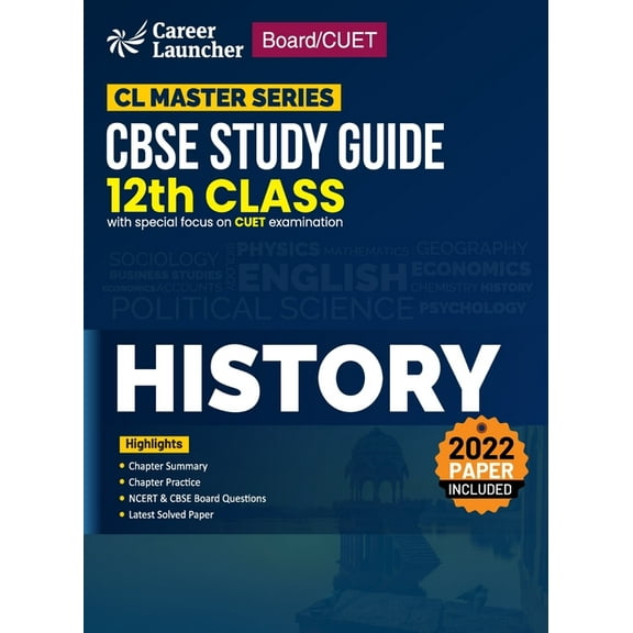 Board plus CUET 2023 CL Master Series - CBSE Study Guide - Class 12 - History, (Paperback)
