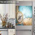 thumbnail image 6 of Coolnut Old Vintage Compass Dishwasher Magnet Sticker, Refrigerator Magnetic Cover, Fridge Panels, Home Cabinet Decals Appliances Stickers, 23"x 26", 6 of 6