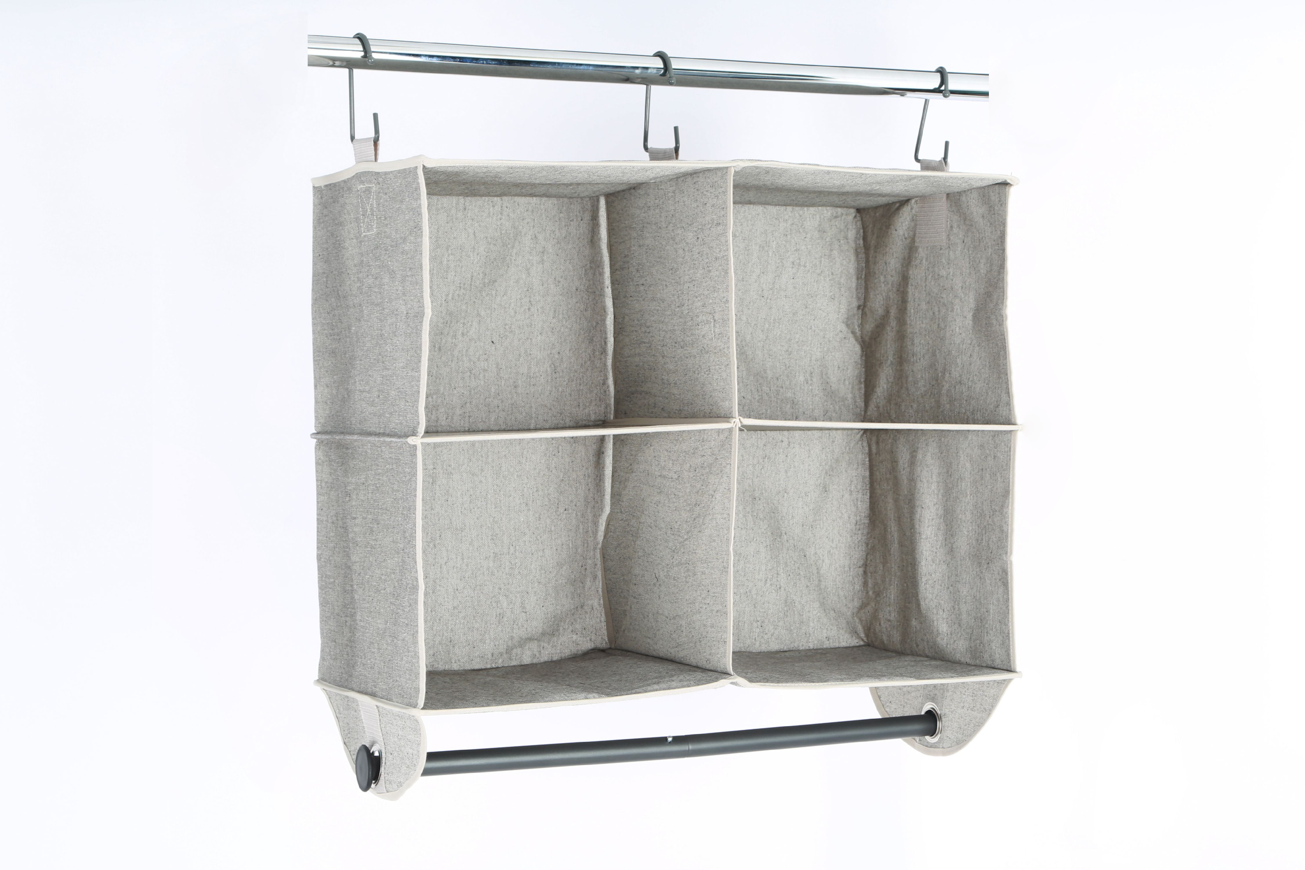 4 shelf hanging closet organizer sale