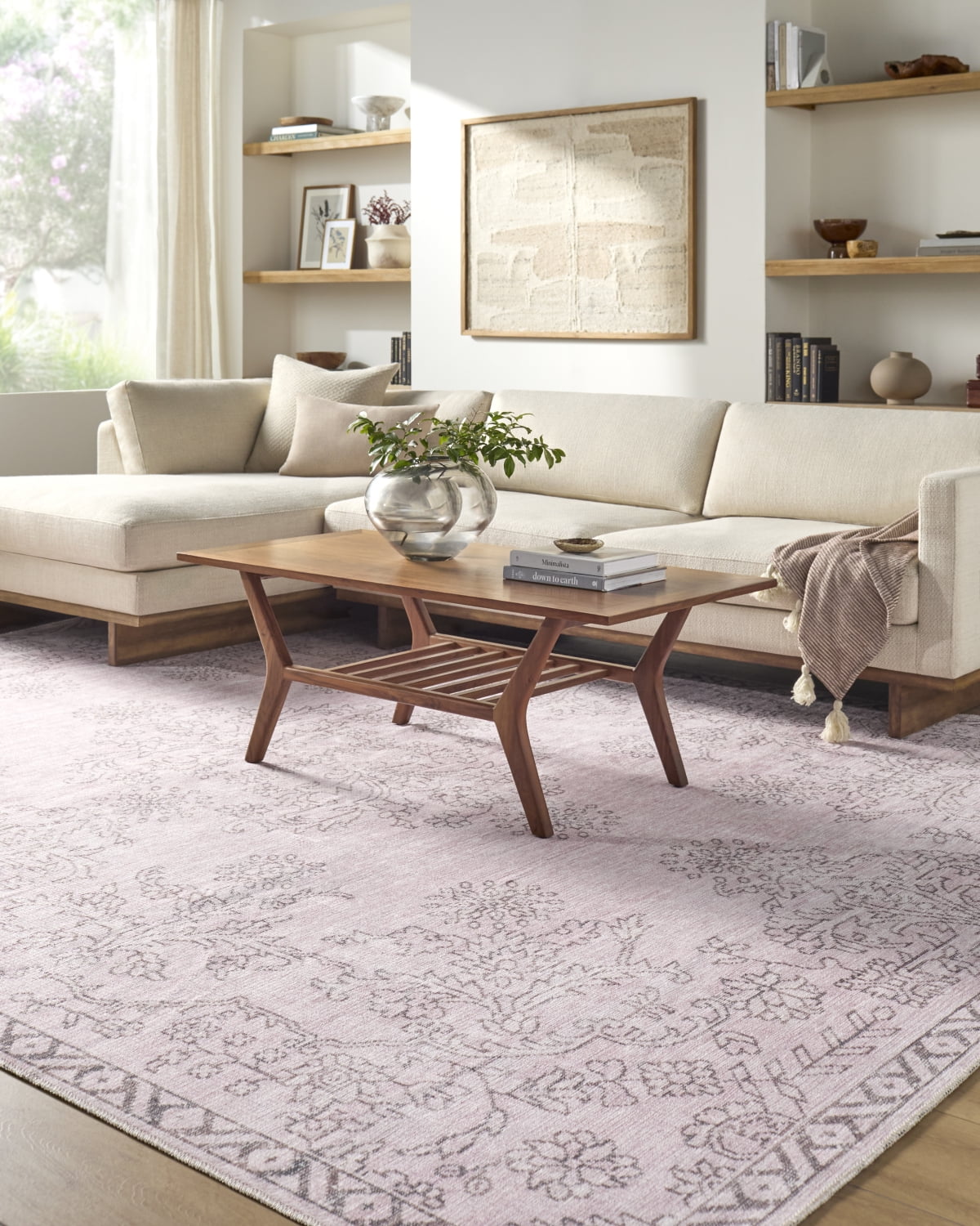 My Texas House Back to Campus Piper 9' x 12' Washable Area Rug
