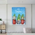 thumbnail image 6 of Xecao Merry Christmas Gnome for Ready-to-Hang Canvas Art 12x16 Inches - Waterproof HD Print Solid Wood Frame for Gifting,Vertical, 6 of 8