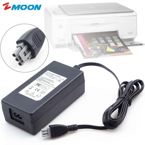AC Adapter For HP Photosmart C3140 C3180 C4180 C5550 C5580 Printer