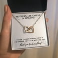 thumbnail image 4 of Gifts For Mom Interlocking Necklaces necklace for mom From Daughter Son Best For Mother's Day, Necklace With Meaningful Message Card Inside, 4 of 8