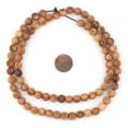 thumbnail image 2 of The Bead Chest Carved Round Olive Wood Beads from Bethlehem (8mm), 2 of 4