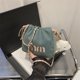 thumbnail image 3 of Bolso de mezclilla de nicho para mujer, nuevo y popular bolso bandolera con cadena que combina con todo, bolso tipo cubo con cordón, 2025, 3 of 5