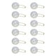 thumbnail image 2 of 12 Piezas Llavero de Pickleball Zulema Metal Amarillo, 2 of 5