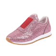 thumbnail image 5 of NOKIO Women's Sequined Sneakers S𝗅ip On Elastic Strap Shoes Lightweight Non-S𝗅ip Athlet𝗂c Shoes Comfortable Round Toe Sport Shoes Laceless Casual Walking Shoes for Pa𝗋t𝗒 Travel, 5 of 9