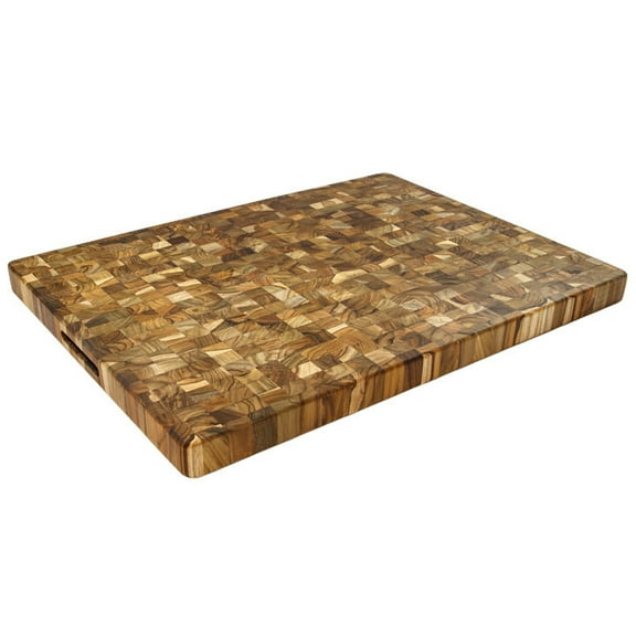 Teakhaus 332 Teak End Grain Board 24 x 18 x 1.5