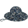 thumbnail image 6 of CoCopeaunts Baby Bucket Hat for Girls Bow Decorate Summer UV Protection Outdoor Headwear Basin Hat for Boy with Chin Strap, 6 of 8
