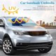 thumbnail image 3 of Grover Sombrilla Solar para Auto - Protector de Parabrisas Plegable | Cortina Solar Delantero | Bloqueo UV y Aislamiento de Calor 133x73cm, 3 of 6