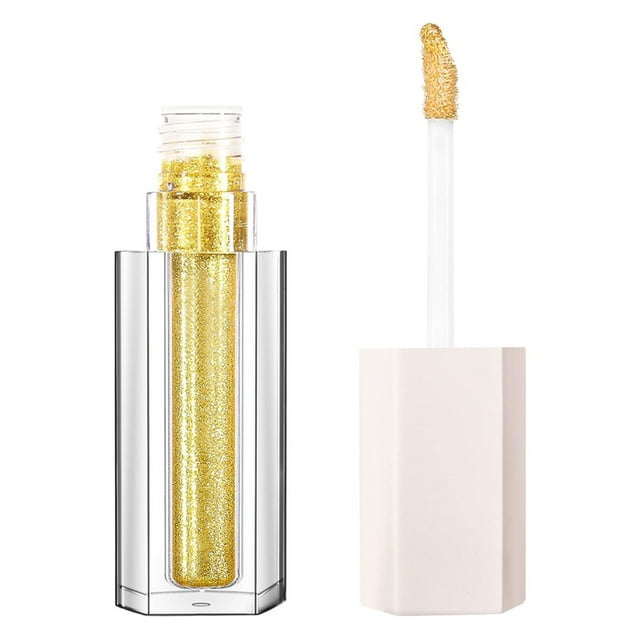 12 Color Sparkling Eye Shadow Pearlescent Polarized Brightening Liquid Eye Shadow Solution Sequin Eyeshadow Eyes SEQUIN TEXTURE Delicate Fit Easy to Apply COMPACT 5ml