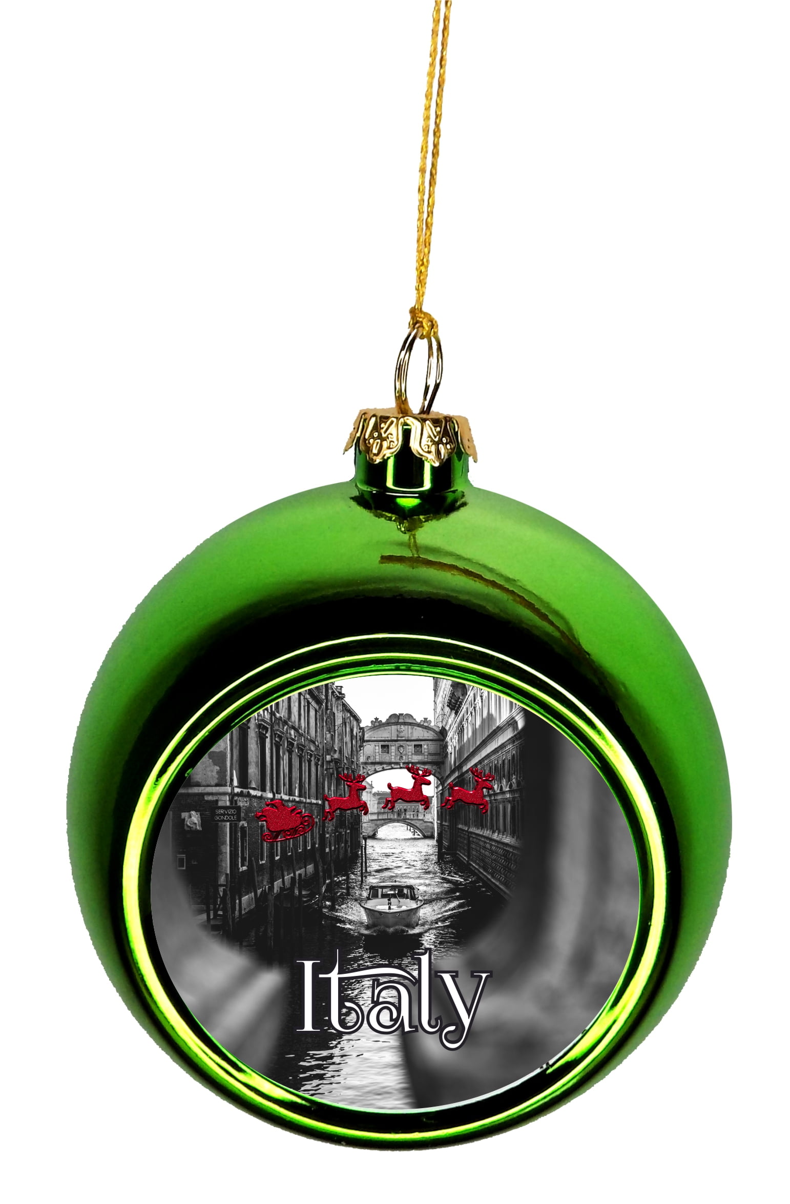 Italy Christmas Ornament - Italian Ornament Italian Themed Christmas