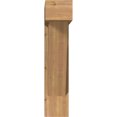 thumbnail image 2 of Ekena Millwork 7 1/2"W x 30"D x 34"H Traditional Block Smooth Bracket w/ Offset Brace, Western Red Cedar, 2 of 25