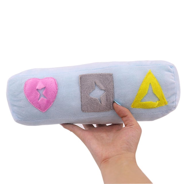 Cute Pet Puppy Plush Dog Toys juguete para masticar Molar apto para las mascotas pequeñas - azul, 10x10x29cm Yinane Juguete para masticar cachorro de gato para mascotas