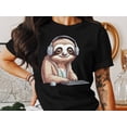 thumbnail image 2 of Funny Sloth Computer Science Software Programmer Coder Gift T-Shirt Software Engineer Coding Birthday Holiday Presents Tshirt, 2 of 10