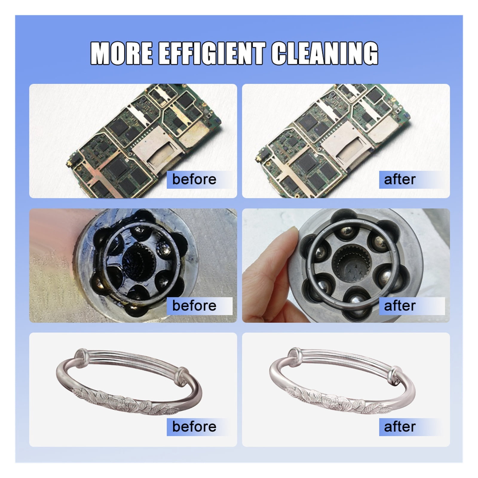 Ultrasonic Cleaner 2L Tool Phone Repair Timer Heater Ultrasonic Washing Machine Cleaner ,Convenient to Use