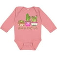 thumbnail image 3 of Inktastic Hug a Cactus- cute Boys or Girls Long Sleeve Baby Bodysuit, 3 of 5