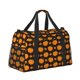thumbnail image 2 of Disketp Orange Pumpkin And Autumn Maple Bolsa de Viaje Tipo Duffle, Bolso de Mano para Fin de Semana para Mujer, Bolsa de Gimnasio Ligera para Hombre, Esencial para Viajes, 2 of 7
