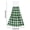 Green Gingham Pattern, variant on Haosy 2 Pack Kitchen Wash Cloths with Hanging Loops Absorbent Absorbent Quick Drying Hand Towels, Cute Cartoon Skull