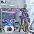 thumbnail image 4 of Dsseng Starry Sky Projector Alarm Clock  Night Light Music Clock with Backlight Gift for Boy Girl, 4 of 9