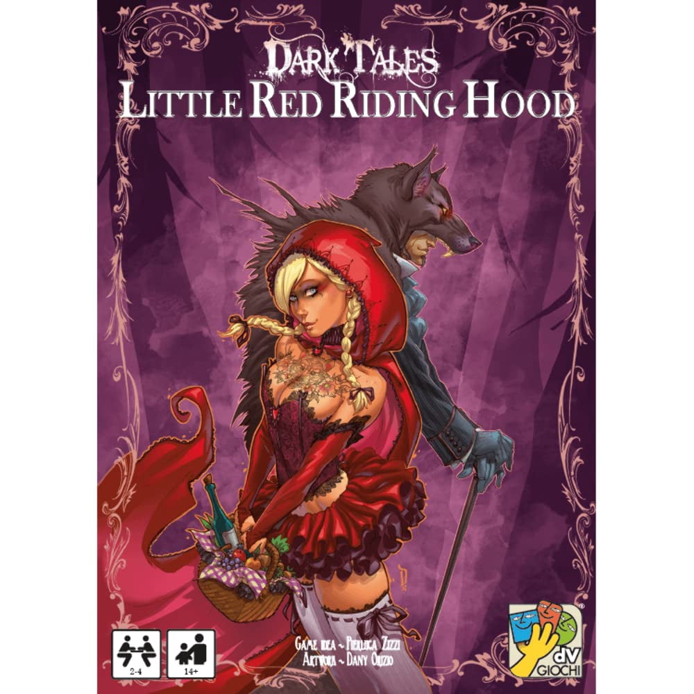 DaVinci Games Little Red Riding Hood Dark Tales Expansion Fantasy Card Game by