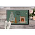 thumbnail image 2 of Irish Terrier Christmas Everyone Door Mat, 2 of 3