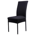 thumbnail image 2 of Cubierta de Asiento Funda de Silla Comedor Sunnimix Spandex Poliéster Negro, 2 of 5