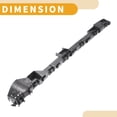thumbnail image 4 of No.71598T5A000 Soporte de Parachoques Trasero Izquierdo Lado del Conductor para Honda Fit 2015-2017 1 Pc, 4 of 6