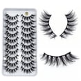 thumbnail image 4 of POINTERTECK 10Pairs Faux Cils Naturel 3D Extensions de Cils Moelleux Cils Mous, 4 of 9